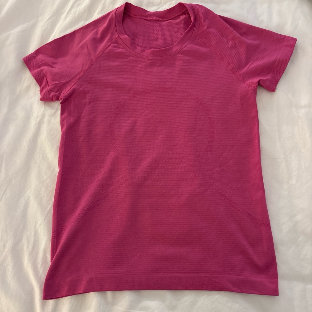 Hot Pink Short Sleeve Active Tee